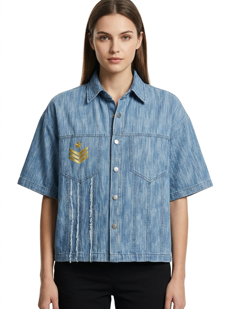 PIA BOLTE® Jeanshemd – Denim New York Angel - PIA BOLTE® COUTURE