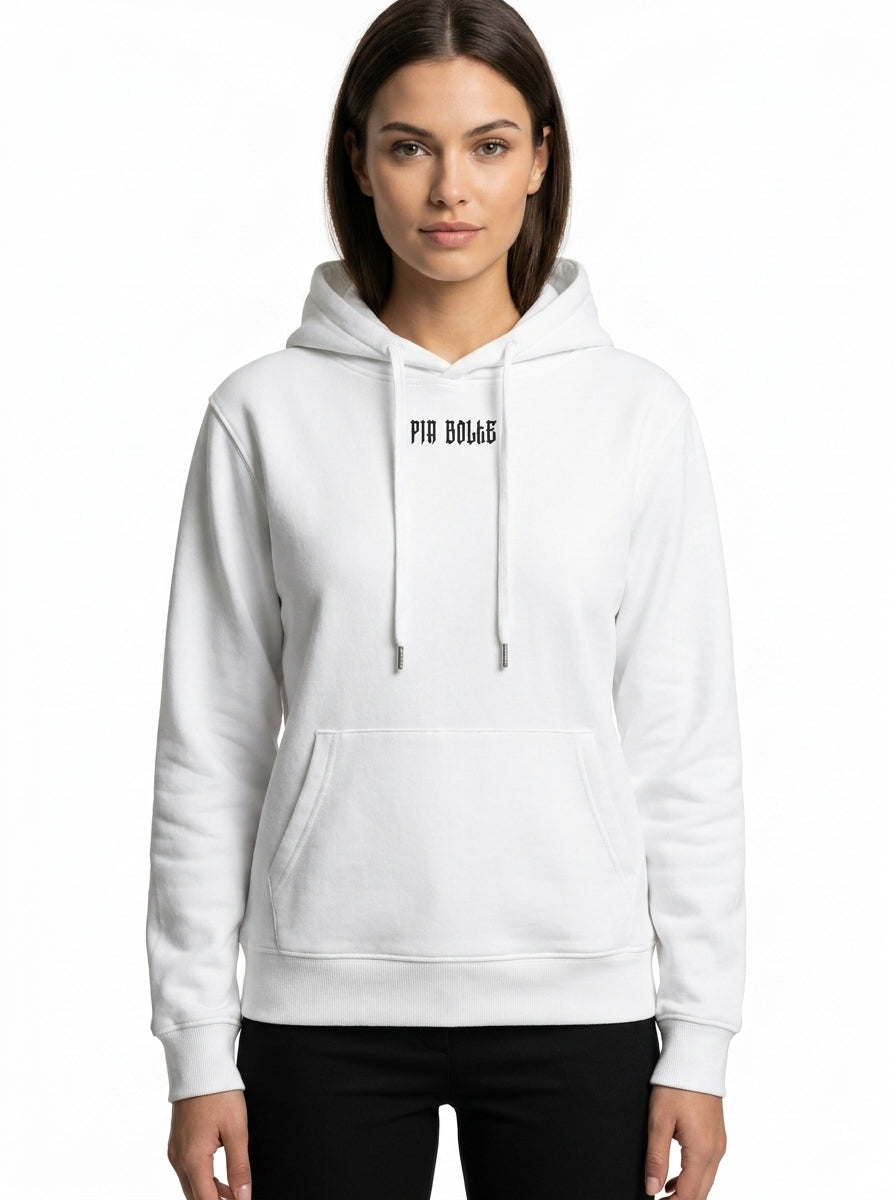 PIA BOLTE® Hoodie - Angel white pink - PIA BOLTE® COUTURE