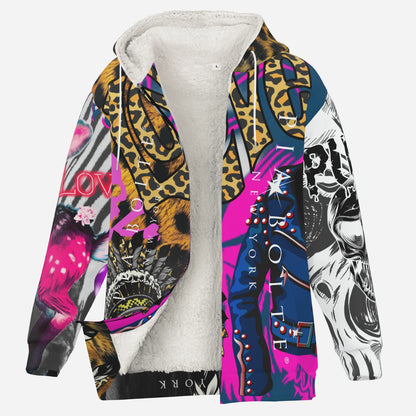 Hoodie jacket leo pink (unisex) ʟɪᴍɪᴛᴇᴅ