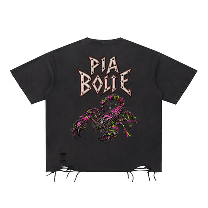 PIA BOLTE® Shirt NEON REBEL BUNNY NEW YORK - PIA BOLTE® COUTURE