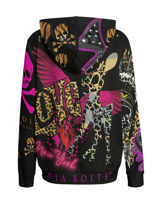 PIA BOLTE® Hoodie LEO BEAUTY - PIA BOLTE® COUTURE