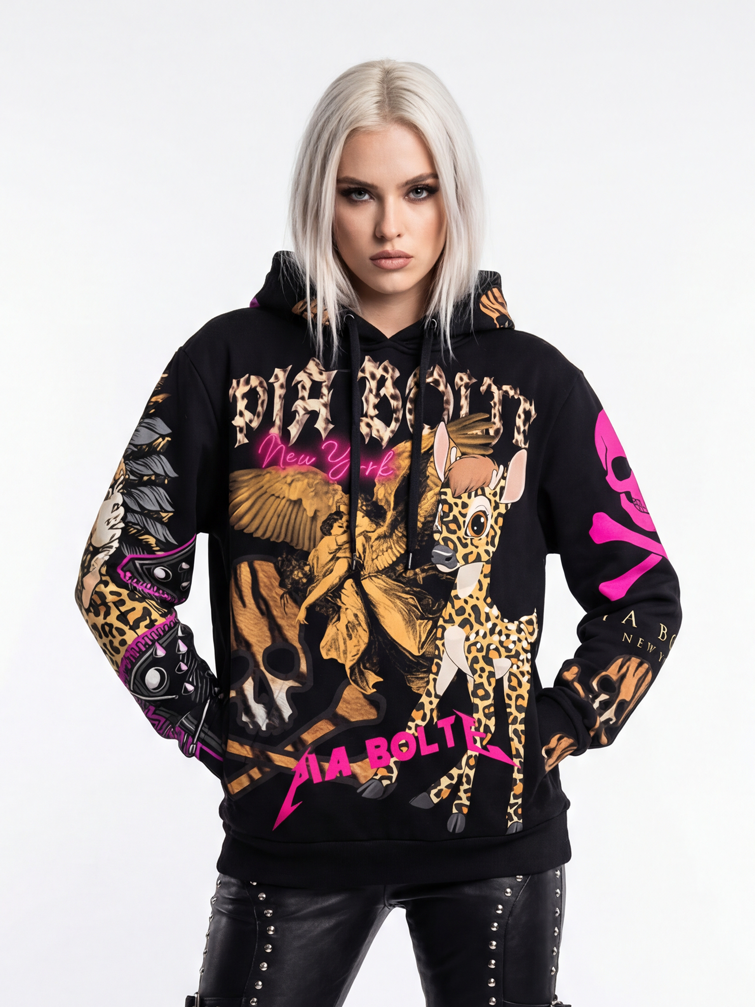 PIA BOLTE® Hoodie LEO BEAUTY - PIA BOLTE® COUTURE