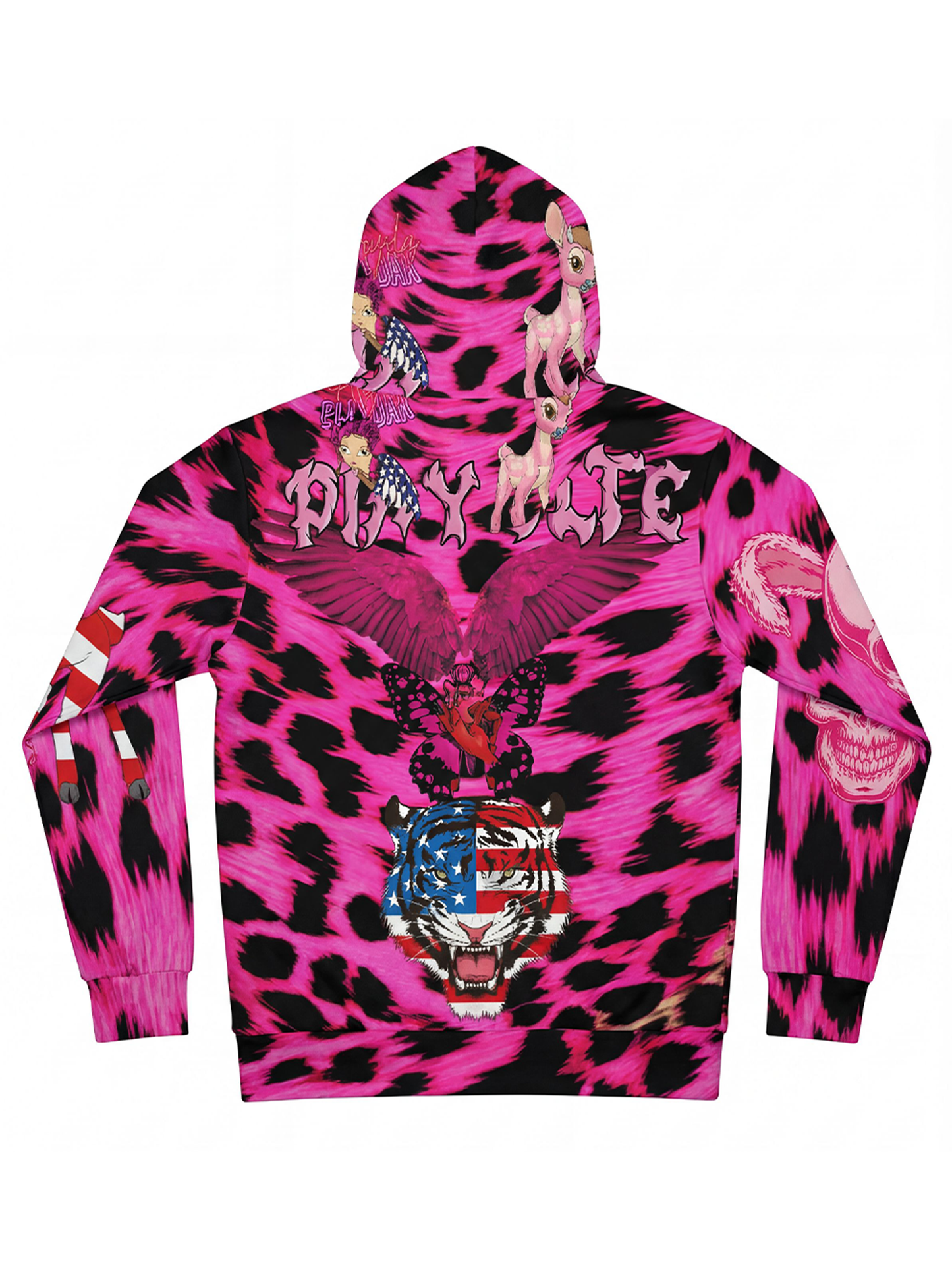 PIA BOLTE® Hoodie Leo pink - PIA BOLTE® COUTURE