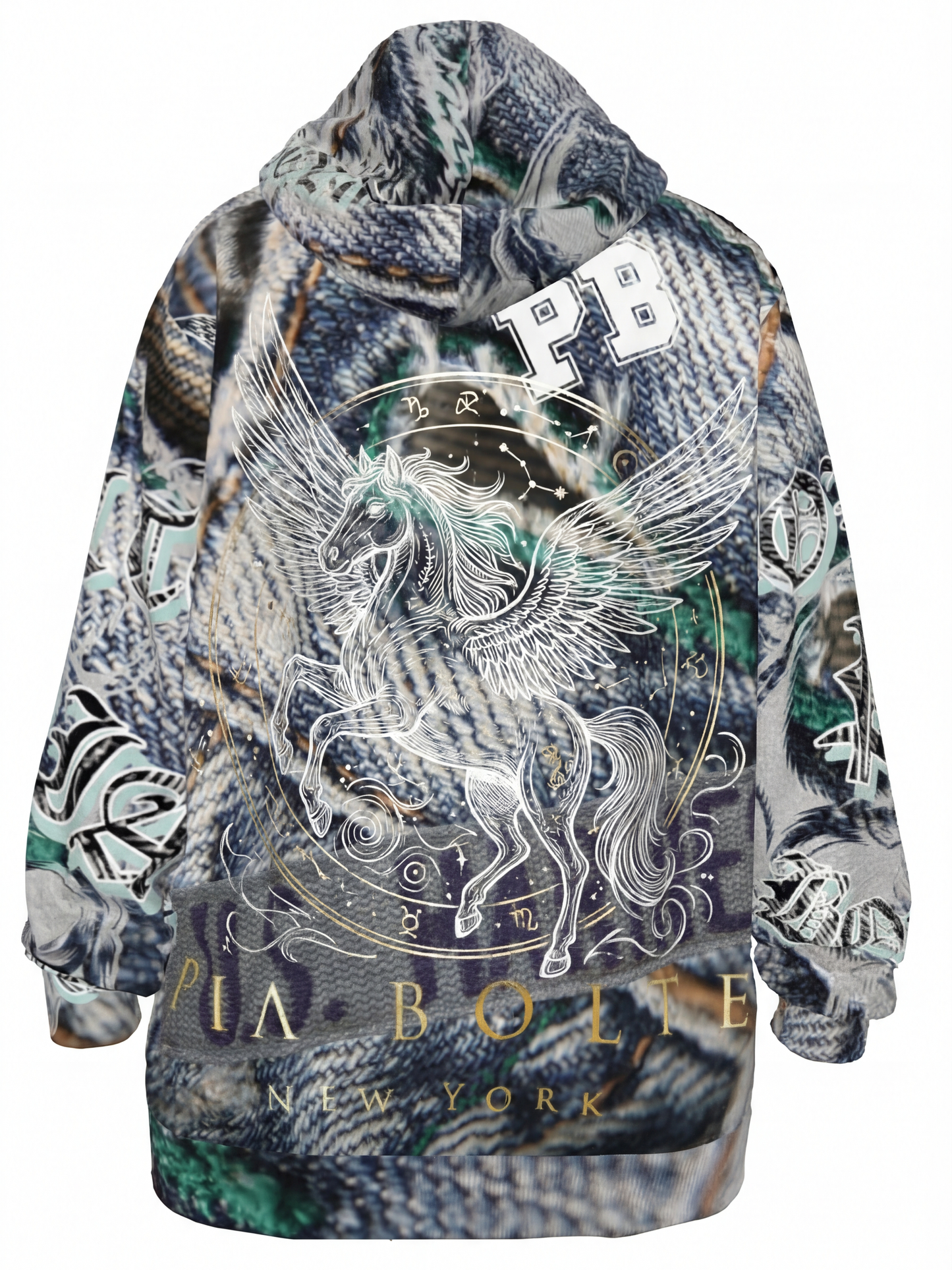 PIA BOLTE® Hoodie Mystic Pegasus - PIA BOLTE® COUTURE