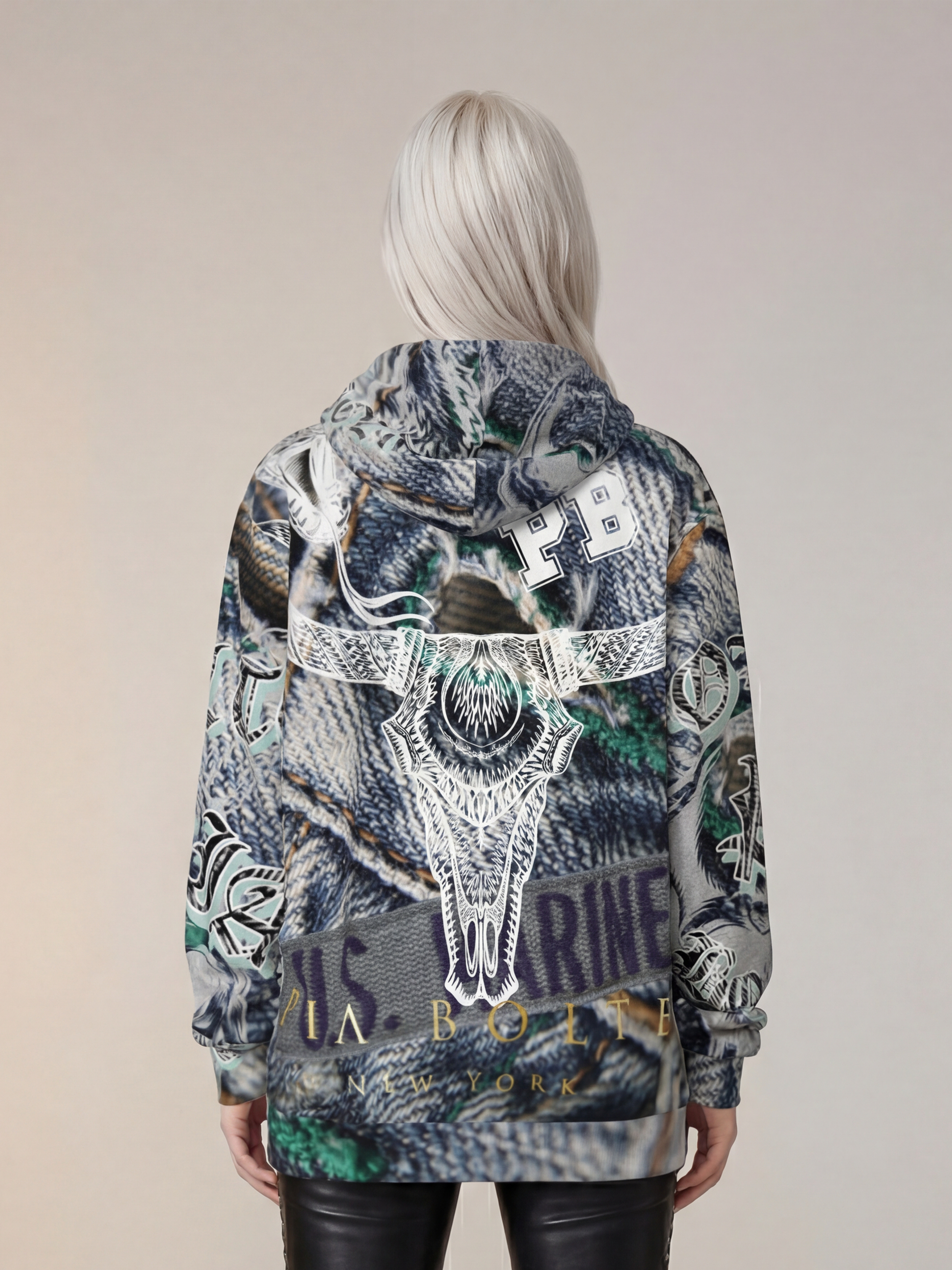 PIA BOLTE® Hoodie Mystic Pegasus - PIA BOLTE® COUTURE