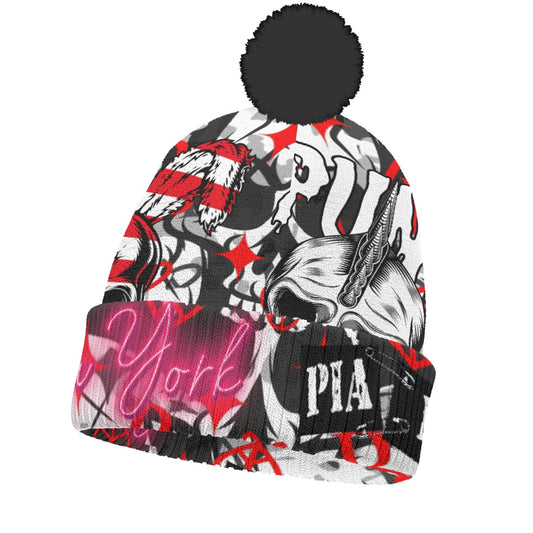PIA BOLTE® Bommel-Mütze - New York Punk