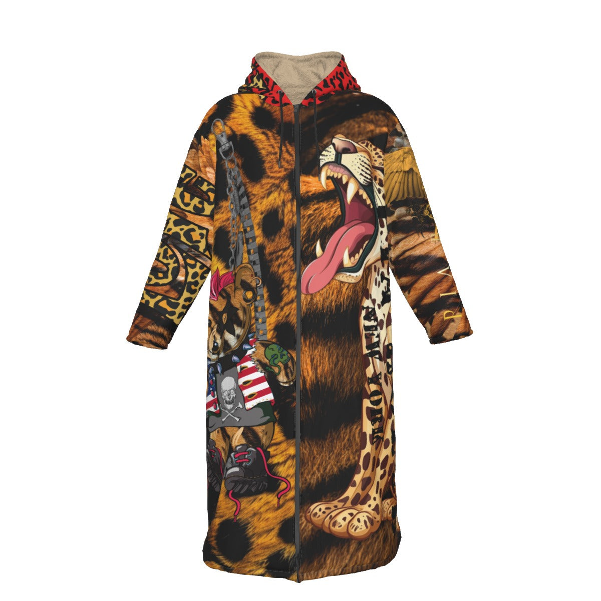 PIA BOLTE® Mantel - Leo Teddy unisex