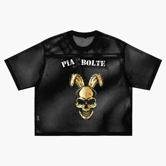 PIA BOLTE® Netz-Shirt - Rodeo Queen x Skull Bunny