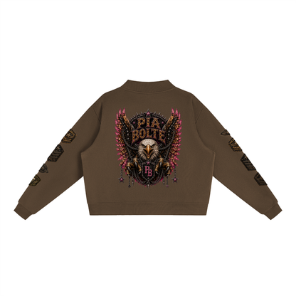 PIA BOLTE® REBEL BULL MOCK-NECK SWEATSHIRT