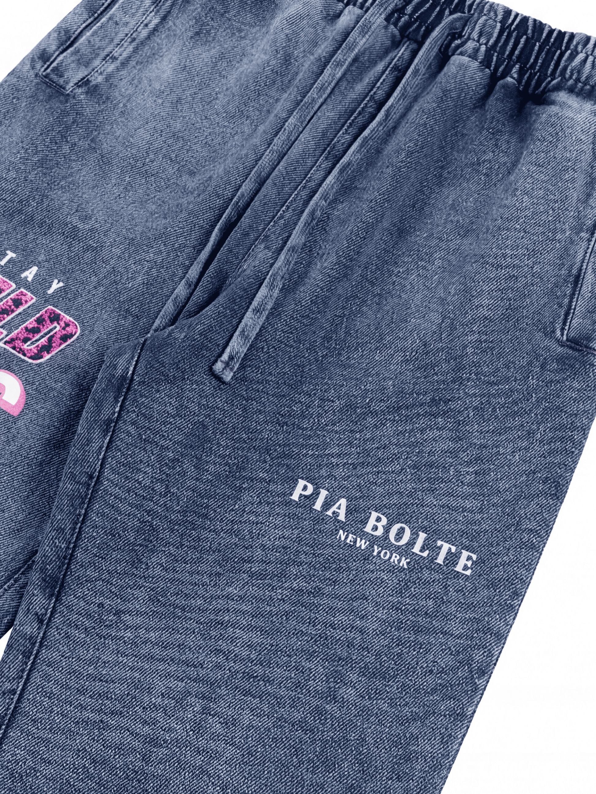 PIA BOLTE® SWEATPANTS Jeans– Snow Wash Wild NYC - PIA BOLTE® COUTURE
