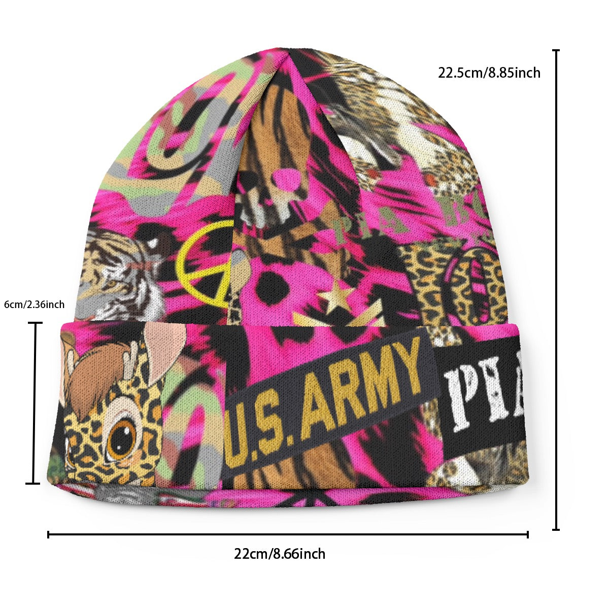 PIA BOLTE® Mütze - Pink Tiger