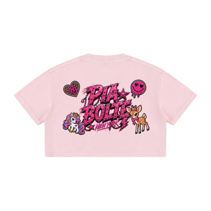 PIA BOLTE® PRINCESS & CAT CROP SHIRT
