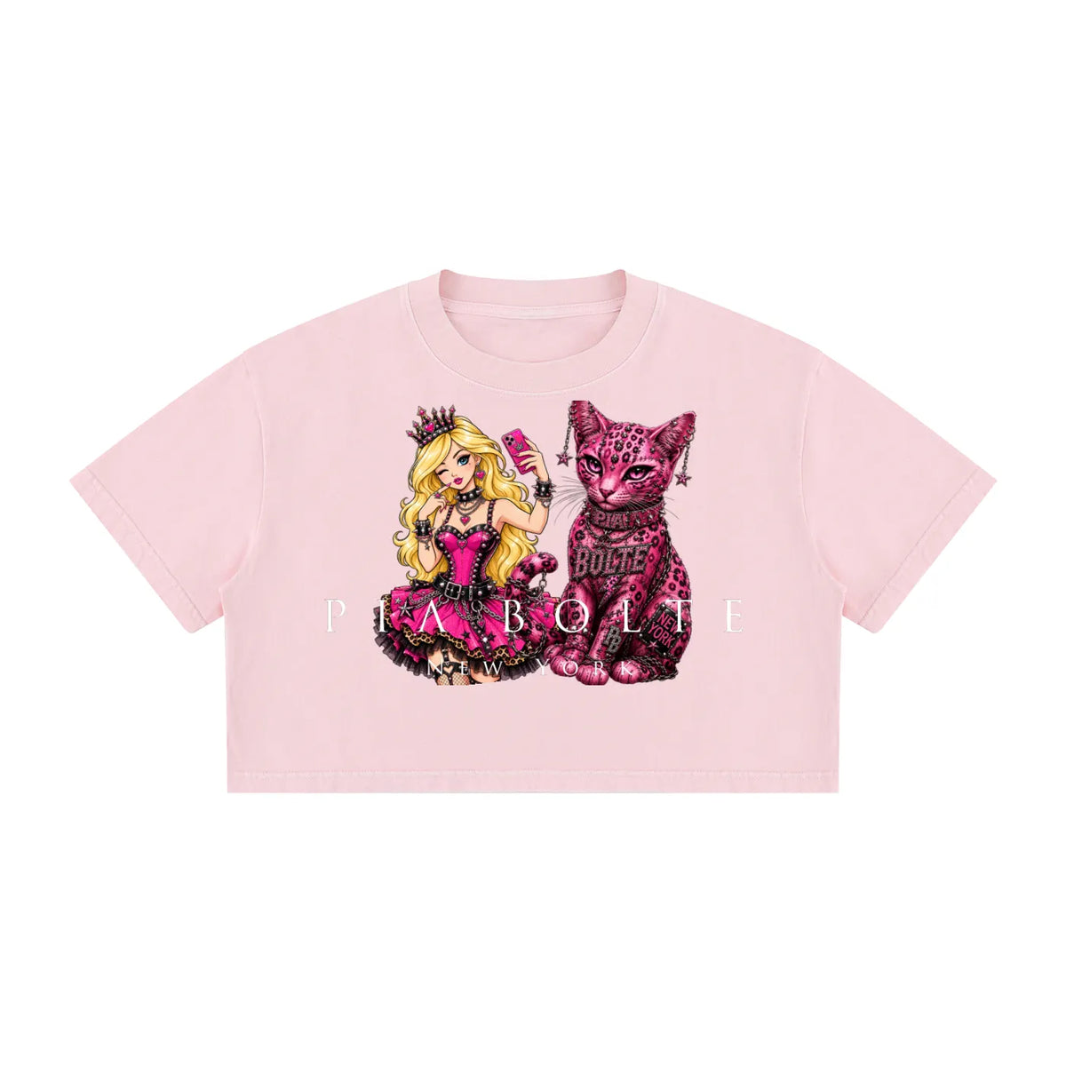 PIA BOLTE® PRINCESS & CAT CROP SHIRT