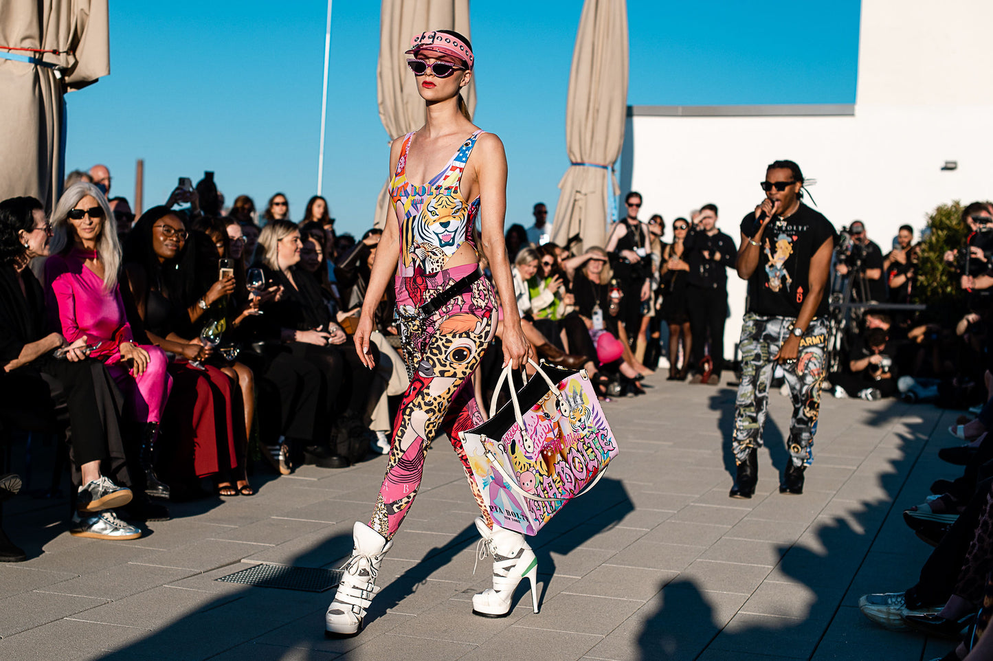 Women high cut Swimsuit Miami Fasion Zoo ᴸᴵᴹᴵᵀᴱᴰ