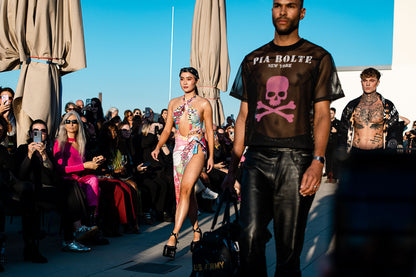 Net T-Shirt pink skull ᴸᴵᴹᴵᵀᴱᴰ