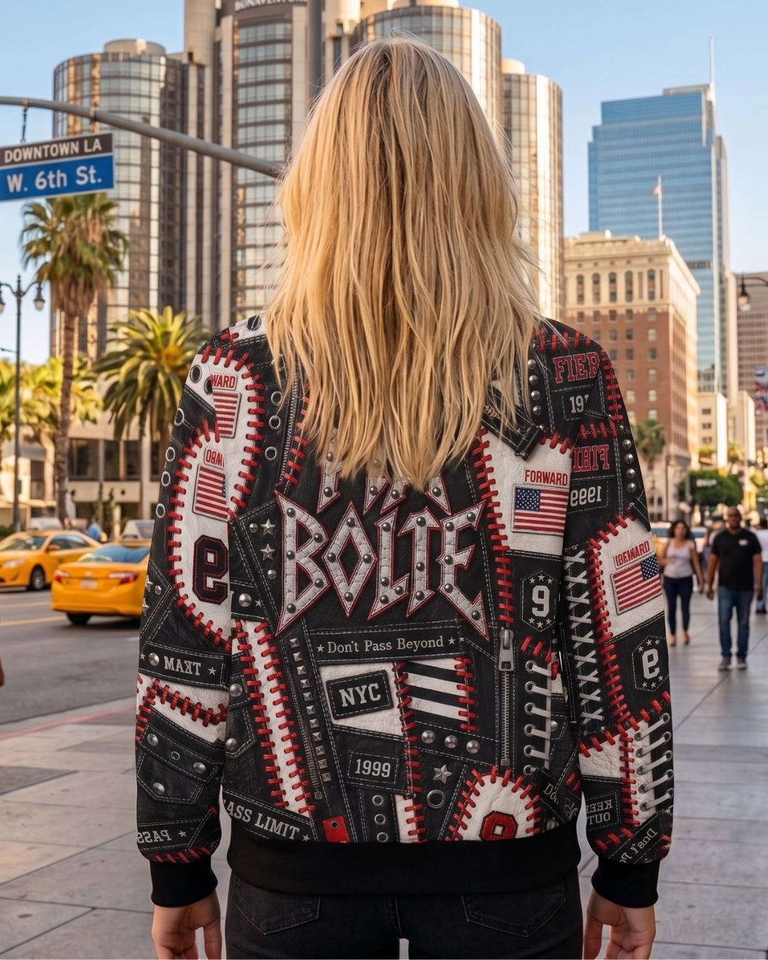 PIA BOLTE® Zip-Up Bomber Jacket – Urban Edition Woman