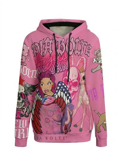 PIA BOLTE® Hoodie PINK & BEAUTIFUL