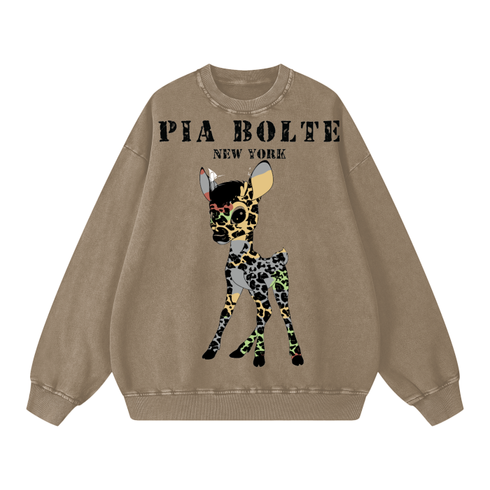 Sweater Fawn Tiger New York (unisex) ᴸᴵᴹᴵᵀᴱᴰ