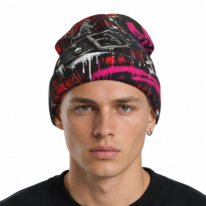 PIA BOLTE® Rebel Graffiti Beanie – Rockstar Edition unisex
