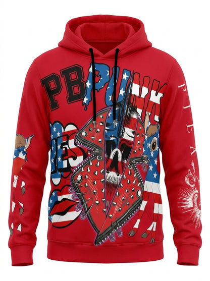 PIA BOLTE® Hoodie red party