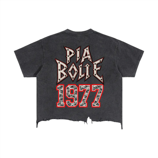 PIA BOLTE® Skull 21 Oversized Shirt – Rockstar Destroyed Edition