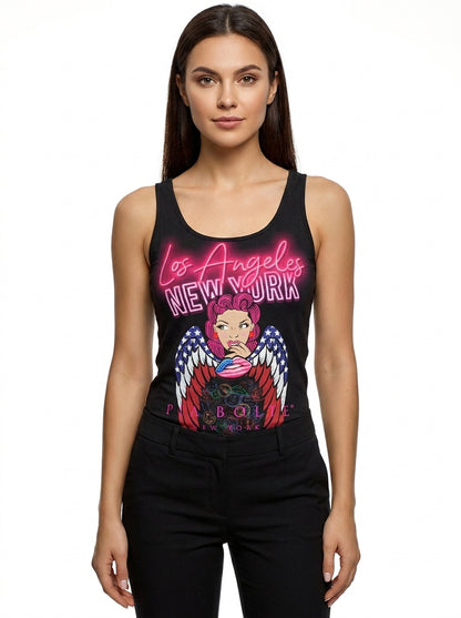 Los Angeles × New York Rockstar Tank Top – PIA BOLTE®