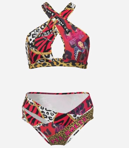 PIA BOLTE® Bikini Red Clash
