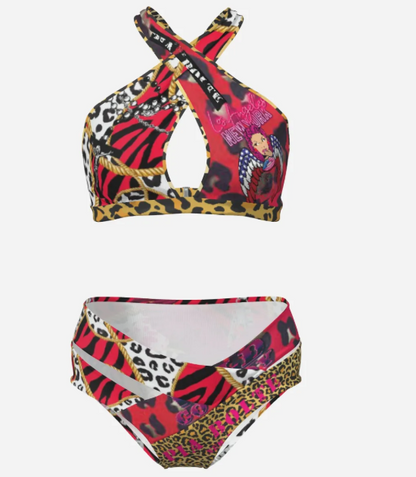 PIA BOLTE® Bikini Red Clash