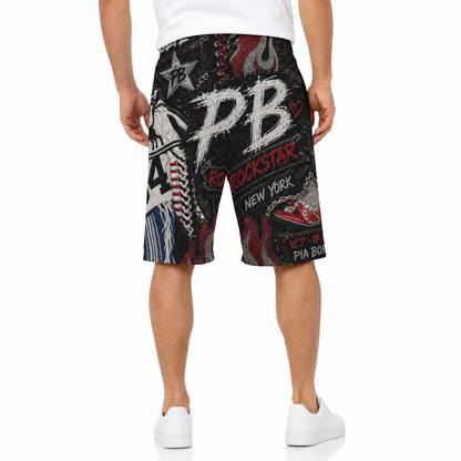 PIA BOLTE® Shorts Men Rocking NYC – Rockstar Edition
