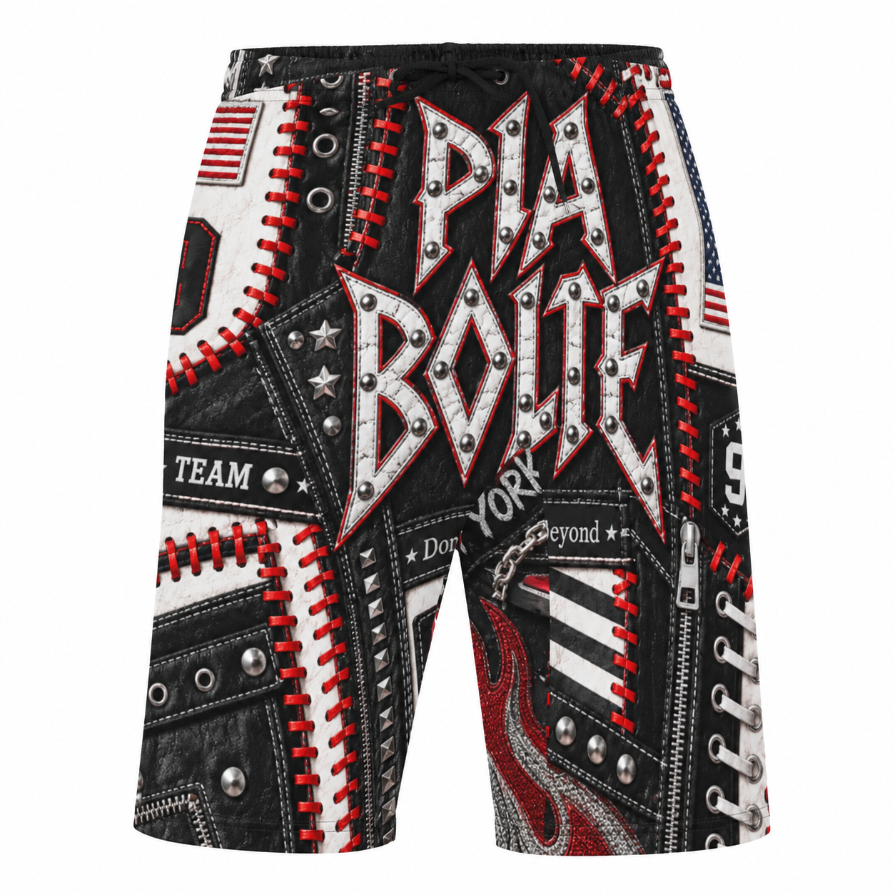 PIA BOLTE® Shorts Men Rocking NYC – Rockstar Edition
