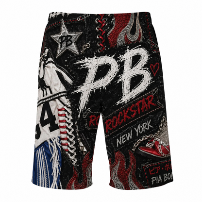 PIA BOLTE® Shorts Men Rocking NYC – Rockstar Edition