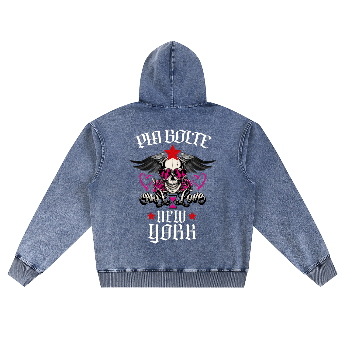 PIA BOLTE® Hoodie - New York Jeans Style