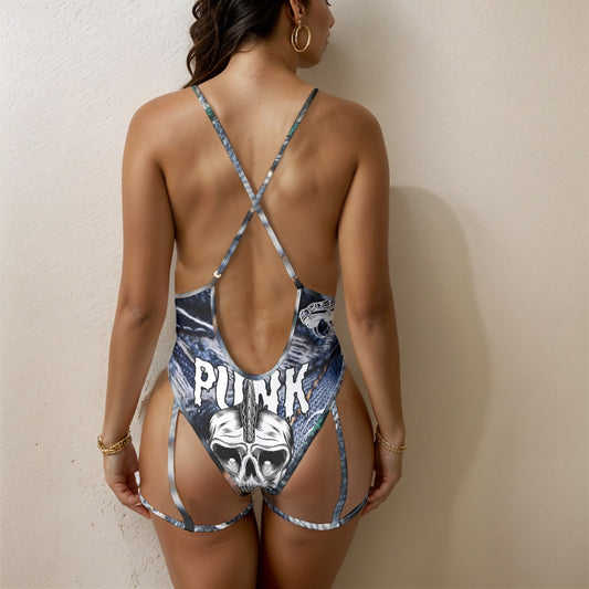 Swimsuit Snake Chain Skull ᴸᴵᴹᴵᵀᴱᴰ