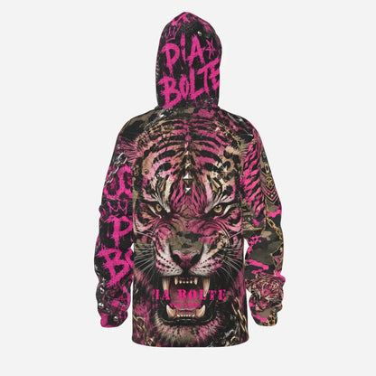 PIA BOLTE® TIGER WILD PINK PARKA - PIA BOLTE® COUTURE