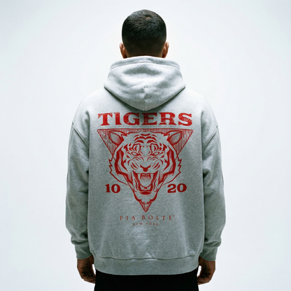 PIA BOLTE® Hoodie - Grey Tiger - PIA BOLTE® COUTURE