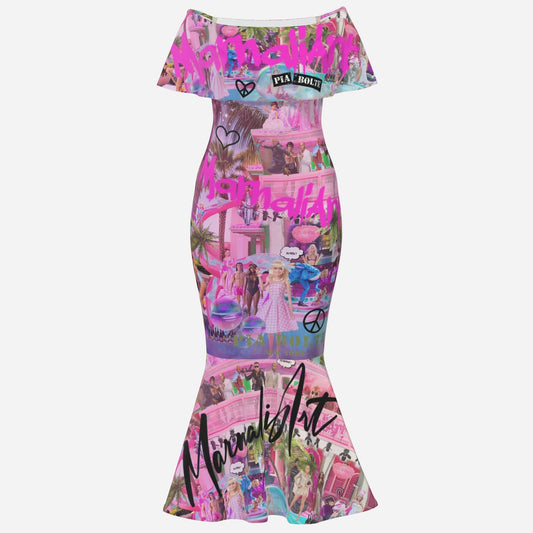 PIA BOLTE® Kleid - Barbieee Marnali Art
