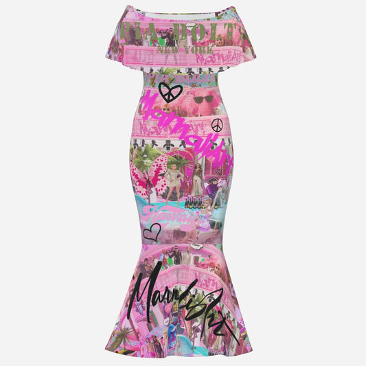 PIA BOLTE® Kleid - Barbieee Marnali Art