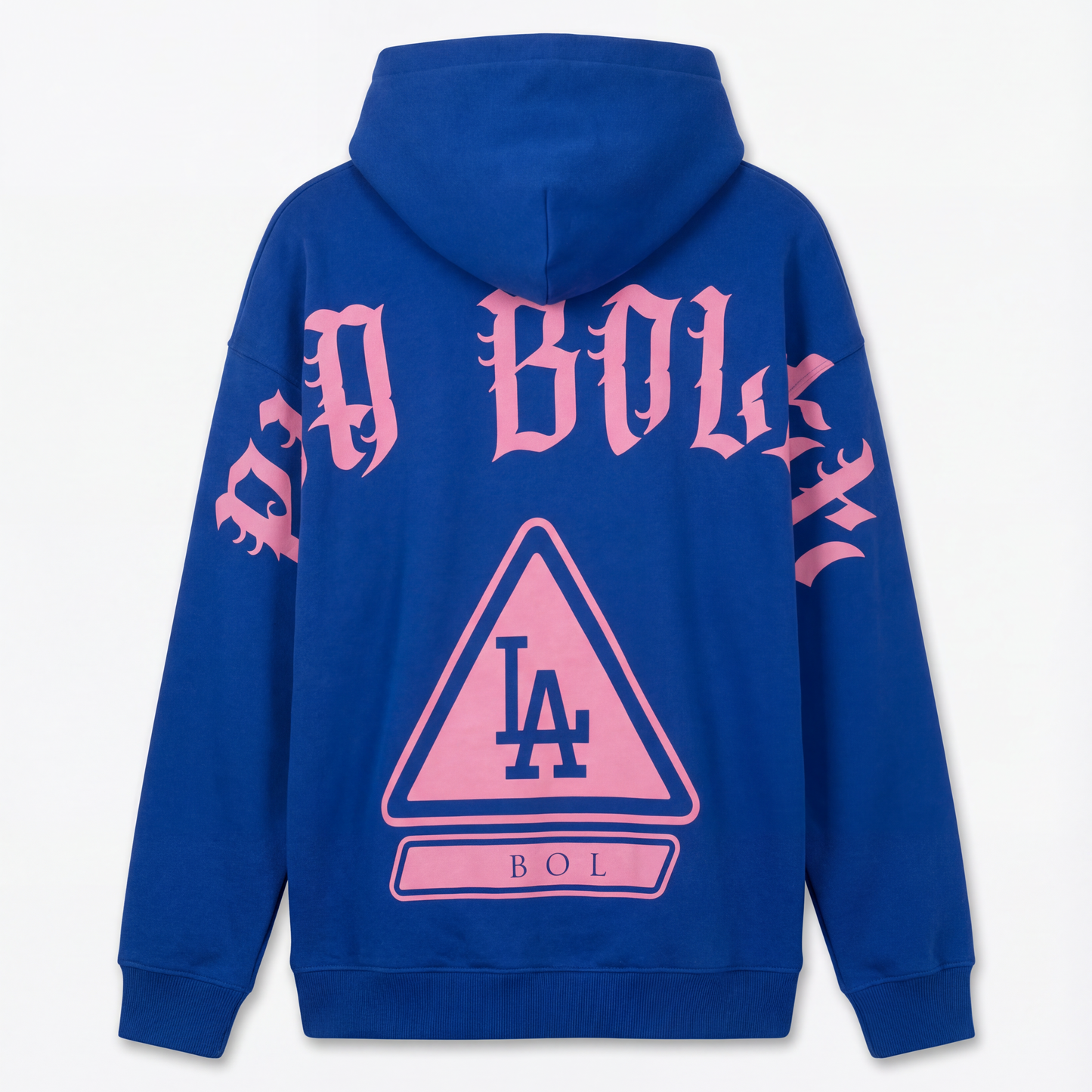 Hoodie LA royal blue