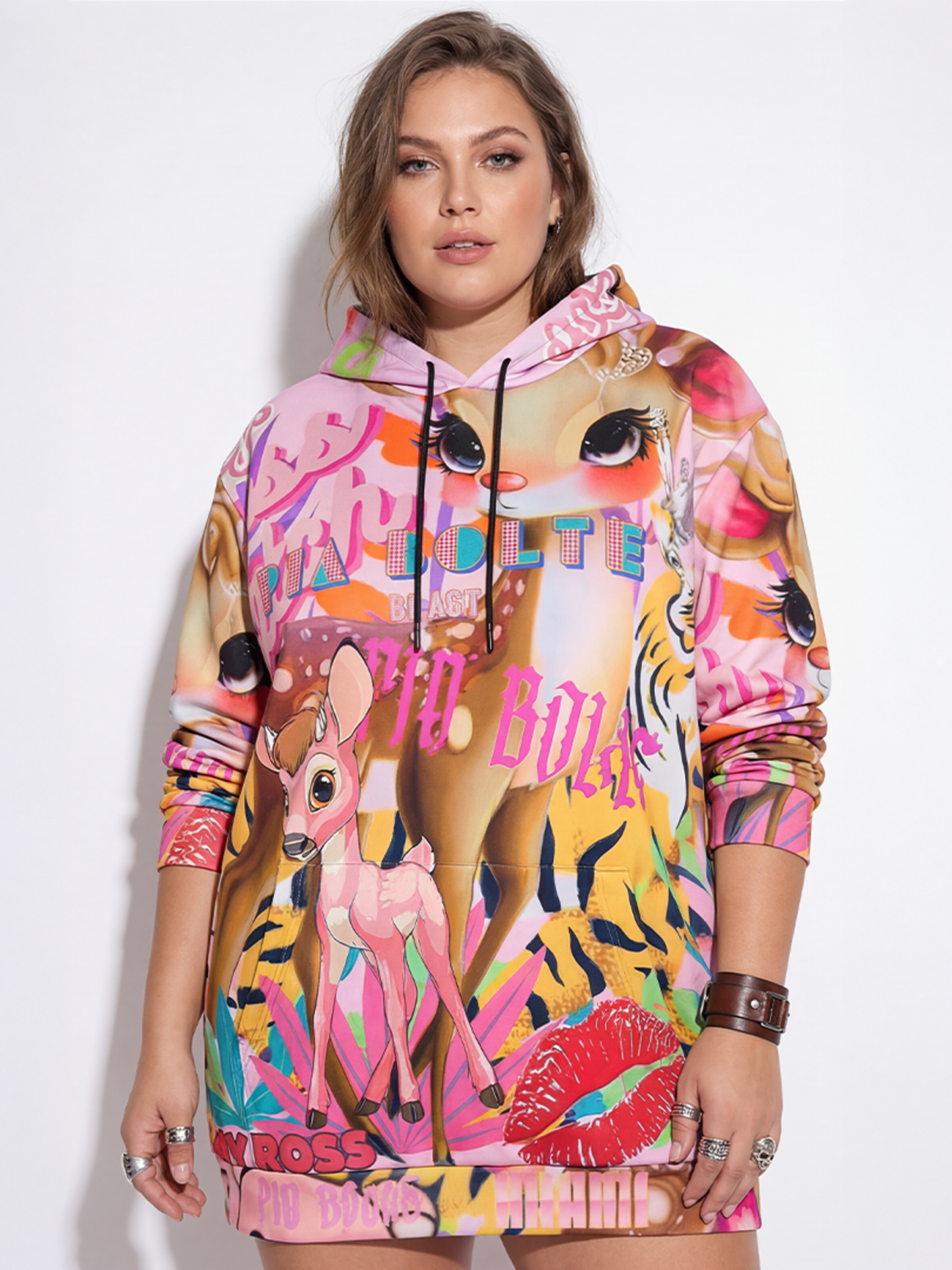 Pullover Hoodie sweet Bambii kiss💋 - PIA BOLTE® COUTURE