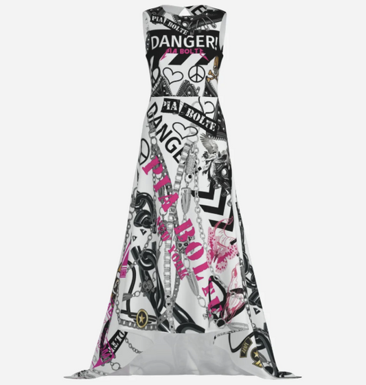 PIA BOLTE® „DANGER ICON“ Couture Maxi Dress - PIA BOLTE® COUTURE