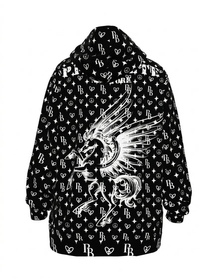 PIA BOLTE® Hoodie - Unisex magic Pegasus PB 👌👌👌