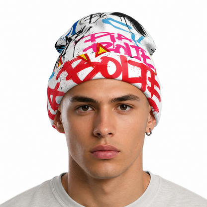 PIA BOLTE® Graffiti Beanie – Street Art Edition unisex