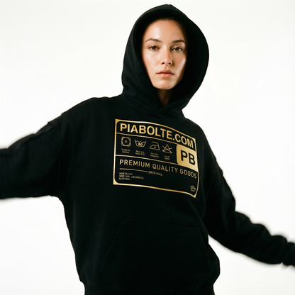 PIA BOLTE® Hoodie - Golden Retro Label