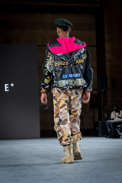 PIA BOLTE® Couture Jacket – Rockstar LA „U.S. Force“ - PIA BOLTE® COUTURE