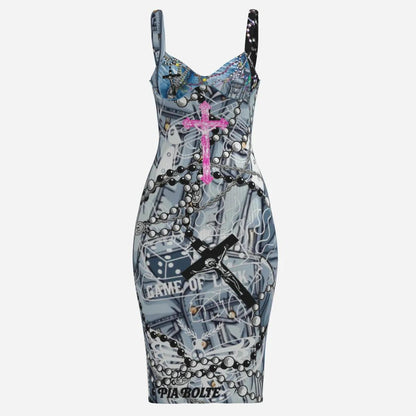 PIA BOLTE® PRAY Denim Look PRAY Dress