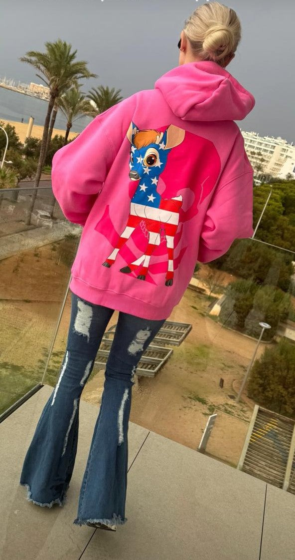 PIA BOLTE® Princess Dreams Hoodie – Candy Pink 🩷