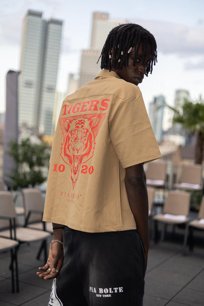 PIA BOLTE® Tigers Resort Shirt – Sand Edition
