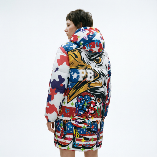 PIA BOLTE® Winter Mantel – EAGLE USA Camouflage Unisex