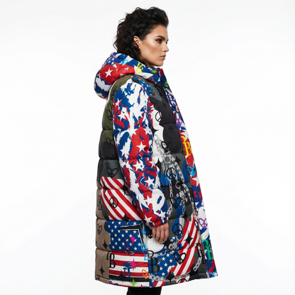 PIA BOLTE® Winter Mantel – EAGLE USA Camouflage Unisex
