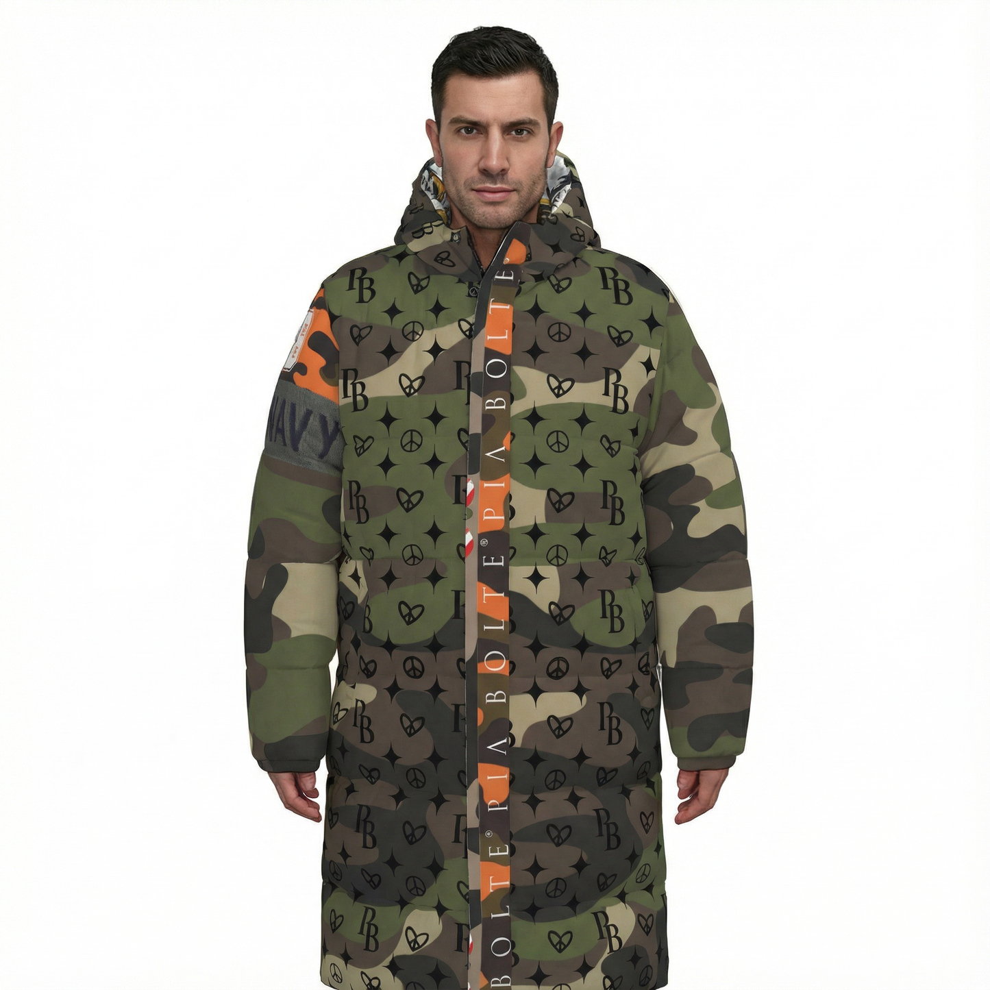 PIA BOLTE® Mantel – Camouflage EAGLE Unisex